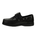 thumbnail image 2 of Beverly Hills Polo Club Boy Hook and Loop Strap Toddler Boat Shoes, Black, 9, 2 of 7