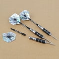 thumbnail image 7 of 3Pcs in Set Tungsten Steel Needle Tip Darts With 3 Flights_fessional T7G8 ❄ O6E6, 7 of 7