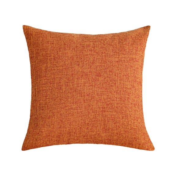 1-4PC Rustic Linen Throw Pillow Covers Decorative Square Cozy Cushion Cases for Couch Sofa Bed Living Room Home 16/20Inch