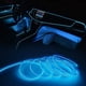 thumbnail image 5 of Lámpara de tira LED de cableado EL para interior de automóvil Ndcxsfigh con luz ambiental flexible de 5 m (azul hielo), 5 of 9