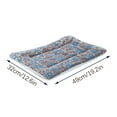 thumbnail image 2 of Darzheoy Dog Bed Mat Reversible Dog Crate Pad Soft Fluffy Pet Kennel Beds Dog Sleeping Mattress for Large Medium Small Dogs, 19 x 12.6 inch, 2 of 9