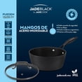 thumbnail image 3 of Batería de Cocina Jade Black 20 Piezas Negro Recubrimiento de Polvo de Jade Base Full Induction, 3 of 8