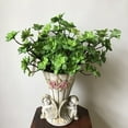 thumbnail image 3 of Coofit Artificial Leaf Stem DIY Chinese Ilex Artificial Plant Fake Flower for Wedding, 3 of 6