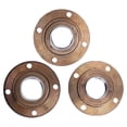 thumbnail image 2 of Roues de Roue avant à 4 Trous, Roue de Roue Libre de Vélo Haute Résistance Filetage Femelle 3 Pcs Rotation Stable pour Vélos Électriques, 2 of 7