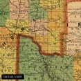 thumbnail image 2 of 1892 Map of the Indian and Oklahoma Territories - Vintage Map of Oklahoma Wall Art - Vintage Oklahoma Map - Indian Territory Map - Oklahoma Map Poster, 2 of 8