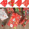thumbnail image 3 of 5Pcs/Set Gift Wrapping Paper Bright Color Christmas Theme Tear-Resistant Colorful Gift Package Exquisite Printed Packing Papers for Christmas, 3 of 10