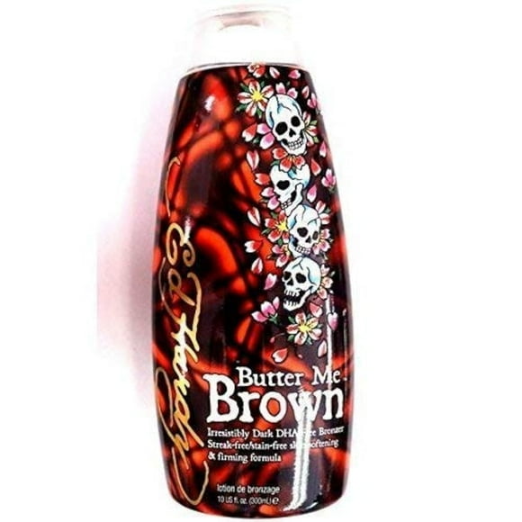 Loción bronceadora Ed Hardy Butter Me Brown 300 ml