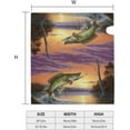thumbnail image 5 of Bass Fish Mailbox Cover Mailbox Wraps, Waterproof Mailbox Covers Magnetic Post Box Cover Large Size 25.5"(L) x 21"(W) Garden Yard Outside Farmhouse Home Decor, 5 of 6