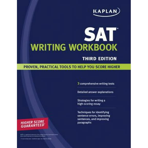 Pre-Owned Kaplan SAT Writing Workbook (Paperback) 1419552147 9781419552144