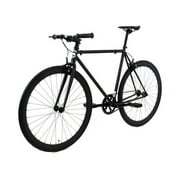 Golden Cycles Single Speed Fixie Bike – Lightweight Steel Frame, Flip-Flop Hub, 700c Wheels, Multiple Sizes & Deep V Rims (Vader, 45)
