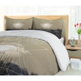 thumbnail image 5 of Ambesonne Indie Duvet Cover Set, Life Is Perfect Vintage, 2-Calking, Tan Dark Taupe White, 5 of 7