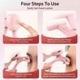 thumbnail image 1 of Rizador de Pestañas Eléctrico con 3 Modelos de Calentamiento, Moldeador Permanente de Pestañas Portátil y Clip Térmico para Pestañas, Rosa, 1 of 5