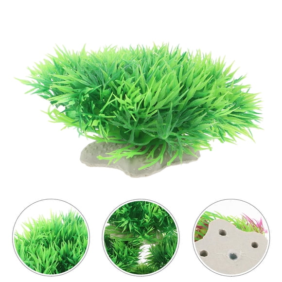 ADDHAT 6Ud Decorativas Artificiales Para Acuario Natural Y Duradero Color
