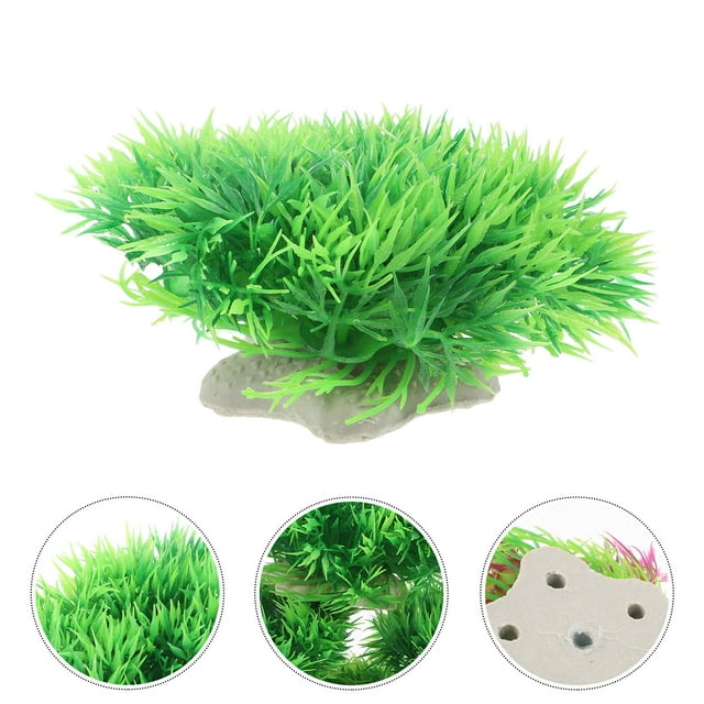 ADDHAT 6Ud Decorativas Artificiales Para Acuario Natural Y Duradero Color