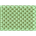 thumbnail image 1 of Ahgly Company Indoor Rectangle Patterned Olive Drab Green Area Rugs, 5' x 8', 1 of 6