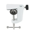 thumbnail image 3 of Aluminum Alloy Base Desk Lamp I-Shaped Clamp Bracket Desktop Fixed Bracket Clamp White, 3 of 10
