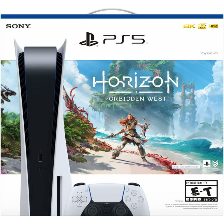 Sony PlayStation 5 Console - Disc Edition - Horizon Forbidden West Bundle [PlayStation  5 System]