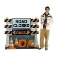 thumbnail image 3 of Lifesize Road Closed Detour Sign Cardboard Cutout Standup, 3 of 3