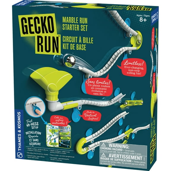 Gecko Run: Marble Run Starter Set - 2l (En/Fr), (Hardcover)