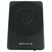 Rockville SS10P 10 800w Slim Under-Seat Active Powered Car/Truck Subwoofer Sub