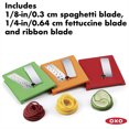 thumbnail image 3 of OXO Good Grips 3 Blade Tabletop Vegetable Spiralizer with StrongHold Suction, 3 of 10