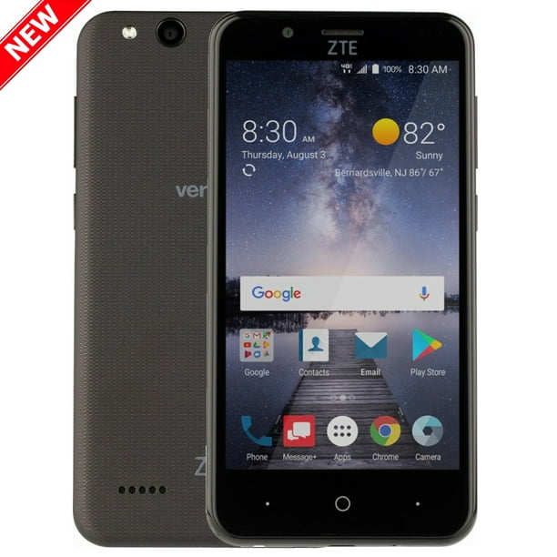 New Blade Vantage 16gb Z839 Verizon Prepaid 4g Lte 5 Tft Display 2gb Ram 8mp Camera Prepaid Phone By Zte Black Walmart Com Walmart Com
