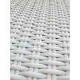 thumbnail image 4 of Teak Wood Paris Outdoor Patio Lounge and Dining Chair, A-Grade Teak with White Webbing, 4 of 5
