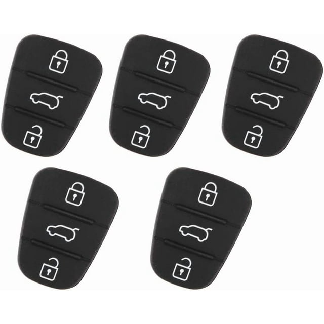 Yazoeia Key Fob Case, Key Fob Shell Black Key Fob Cover with Stable Performance for Car (without letters) CJC912-121274