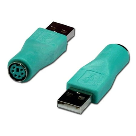 Usb Ps2 Cordless Desktop - QVS USB-PS2F Replacement PS-2 Mouse to USB Adaptor for Microsoft and Logitech