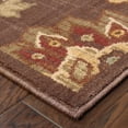 thumbnail image 5 of Style Haven  Ellington Borderless Traditional Area Rug Brown/Green 1'10" x 3'3" 0.25 - 0.5 inch 2' x 3' Entryway, Kitchen, Bedroom Green, 5 of 5