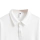 thumbnail image 3 of Blusa y camisa de manga larga con cuello vuelto para hombre, color liso, informal, holgada, con medio botón, manga larga, cuello vuelto, blusas de poliéster para hombre, 3 of 5