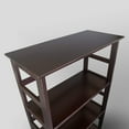 thumbnail image 4 of Soho Manhattan 4-Shelf Bookcase 26" Wide - Espresso, 4 of 5