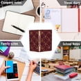 thumbnail image 6 of FORMRS 1-Subject Spiral Notebook 8" x 5" College Ruled 60 Refillable Sheet A5 Hard Cover, Circular Gold Pattern, 6 of 7
