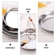 thumbnail image 3 of 2 piezas de placa de acero inoxidable con doble asa y placa resistente a altas temperaturas, 3 of 8