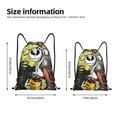 thumbnail image 2 of Goofa The Nightmare Before Christmas Print Drawstring Backpack Bag Sport Gym Sackpack Cinch Bags Drawstring Bags Draw String Sport Bag-Small, 2 of 6