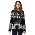 thumbnail image 2 of Adult Witch Spellcraft and Curios Ugly Halloween Sweater, 2 of 2