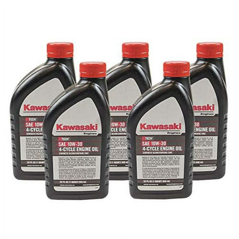 Kawasaki K-Tech Synthetic Blend Motor Oils 10W-30, 1 qt, 5