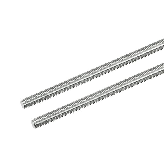 Fully Threaded Rod M6 x 150mm 1mm Thread Pitch 304 Stainless Steel Right Hand Threaded Rods Bar Studs 2 Pack