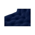 thumbnail image 4 of Meridian Furniture Curve Navy Velvet Dining Chair (Set of 2), 4 of 7