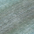 thumbnail image 2 of Dalyn Rugs Machine Washable Indoor/Outdoor Chantille Teal 8' x 8' Round Rug, 2 of 7