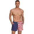 thumbnail image 2 of COOFANDY Men Bathing Suit Swimwear Square Leg Chubbies Sexy Elastic Board Short, 2 of 6
