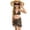 j-Coffee16, variant on LIIPEE Girls Swimsuit Sets Casual Summer Leopard Printed Halter Neck Adjustable Strap Bikini Tops Shorts Wrap Skirt 3 Piece Set Children Swimming Fashion Backless Beach Swimsuits,Coffee,9-10 Years