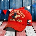thumbnail image 2 of WKSCLPAI Republic of Texas Vintage Baseball Cap 1836-1845 Lone Star State Commemorating Hat Heritage Pride Unisex Adjustable Baseball Hats, 2 of 8