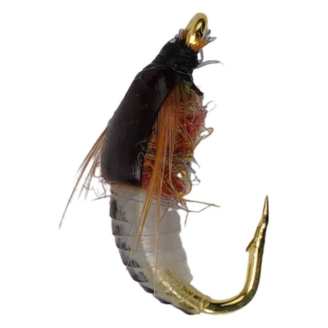 Mosiee Realistic Nymph Scud Fly For Trout Fishing Artificial Insect Bait Lure Fishing Tackle Fishing Soft Plastic Lures Hunting