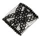 thumbnail image 5 of Double Peines Clip Elástico Mujer Accesori El Cabello Herramienta de Peinado - Estilo 4-Negro Macarena peines dobles elásticos, 5 of 8
