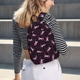 thumbnail image 5 of Balery Breast Cancer Awareness3 Mochila Clásica Impresa Básica para Viaje, Mochila Escolar Resistente al Agua, Mochila de Lona con Correas Ajustables-Small, 5 of 5