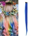thumbnail image 4 of Extensions de Cheveux Colorées Mettent en Valeur les Extensions de Cheveux Synthétiques à Clip pour Filles, 4 of 7