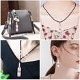 thumbnail image 5 of 32pcs Random Label Resin Wine Bottle Charms Bottle Charm Resin Charms with Iron Loop Earring Necklace Keychain Dangles, 5 of 9