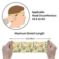 thumbnail image 7 of Wukai Fruit Sports sweatband,Men & Women Sweatband Headband for Running, Cross Training, Racquetball, Working Out, 7 of 7