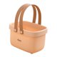 thumbnail image 5 of Bolsa de aseo, contenedor de basura, cesta para ducha, organizador de suministros de limpieza de drenaje rápido Rosa, 5 of 9